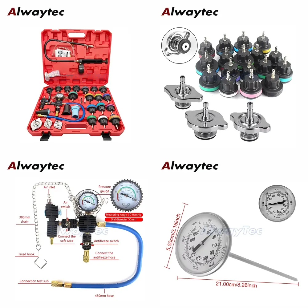 Radiator Pressure Tester - Araba Su Deposu Basınç Göstergesi Radyatör