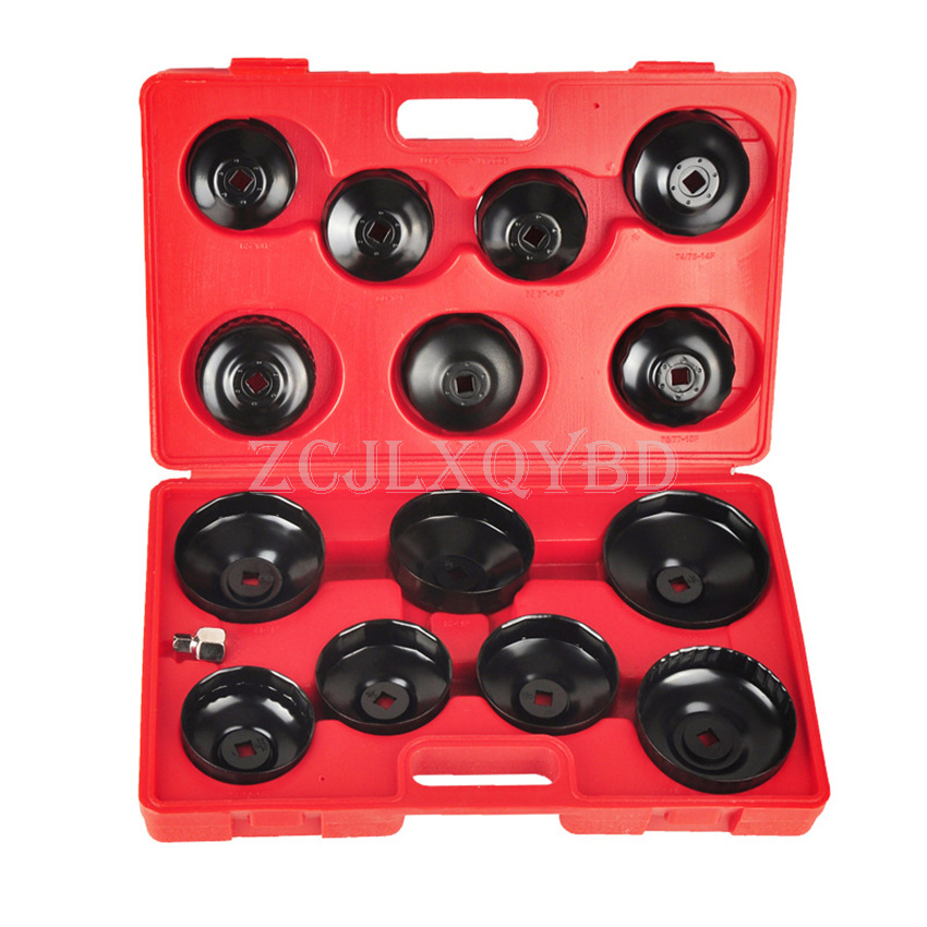 Oil Filter Wrench - 14 Adet Evrensel Yağ Filtresi Anahtarı