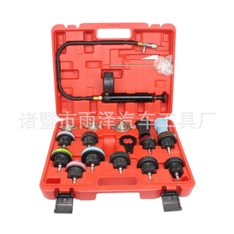 Radiator Pressure Tester - 18 Parça Radyatör Soğutma Sistemi Basınç