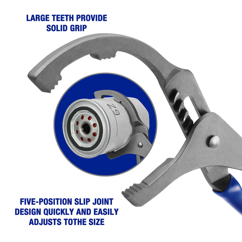 Oil Filter Wrench - 1 adet 9/12