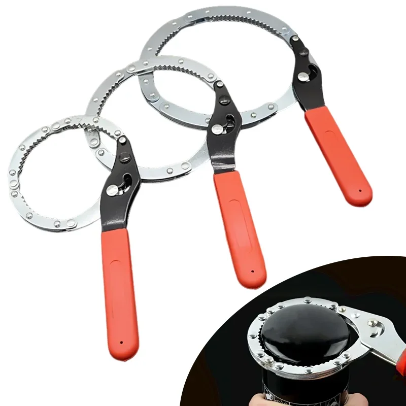 Oil Filter Wrench - Ergonomik Tutuşlu Ayarlanabilir Kompakt Yağ Filtresi