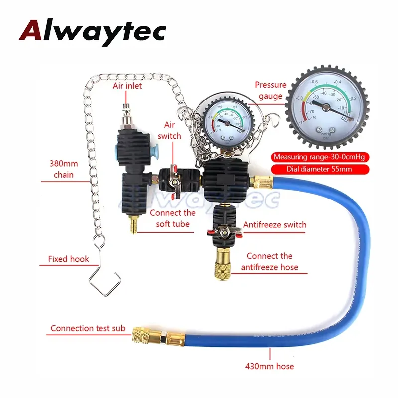 Araba Su Deposu Basınç Gösterg - Radiator Pressure Tester incelemesi ve fiyatı