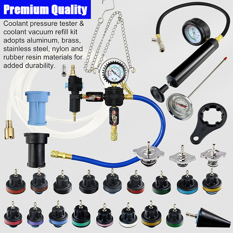 28 adet araba evrensel radyatö - Radiator Pressure Tester incelemesi ve fiyatı