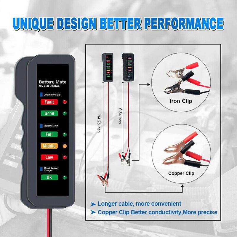 Mini 12V Araç Akü Test Cihazı  - Battery Load Tester incelemesi ve fiyatı