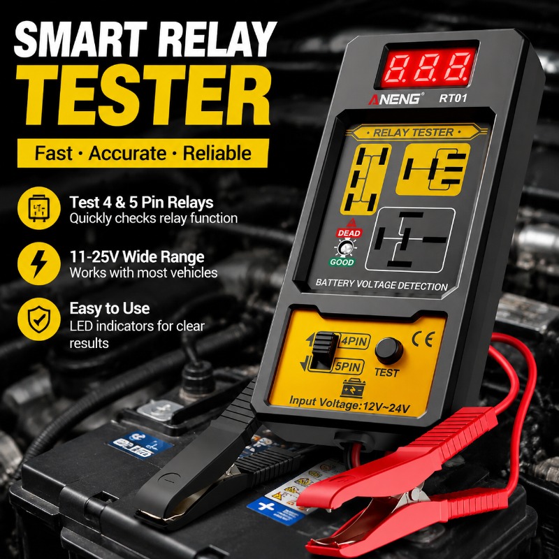 12V 24V Otomotiv Röle Test Cih - Battery Load Tester incelemesi ve fiyatı