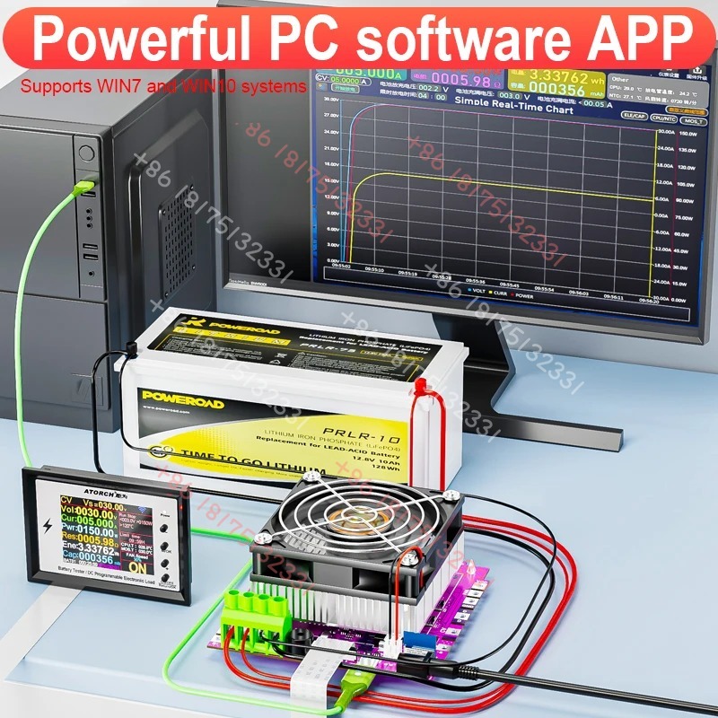 BW600 DC1-200V WiFi Elektronik - Battery Load Tester incelemesi ve fiyatı