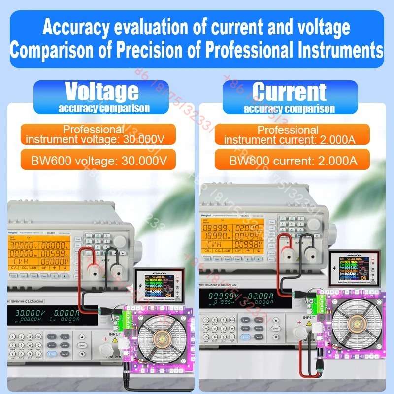 BW600 DC1-200V WiFi Elektronik - Battery Load Tester incelemesi ve fiyatı